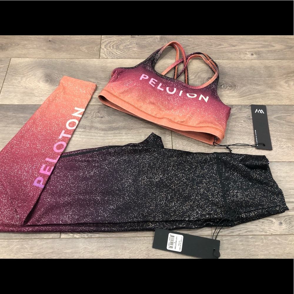 Peloton Sunrise Fade Legging & Bra Sold out!